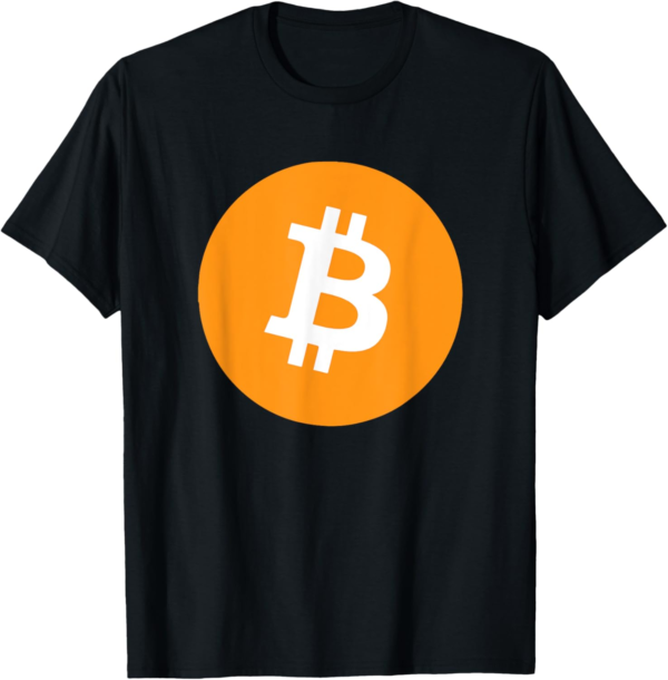 BTC Symbol T-Shirt, Bitcoin Apparel - Image 2