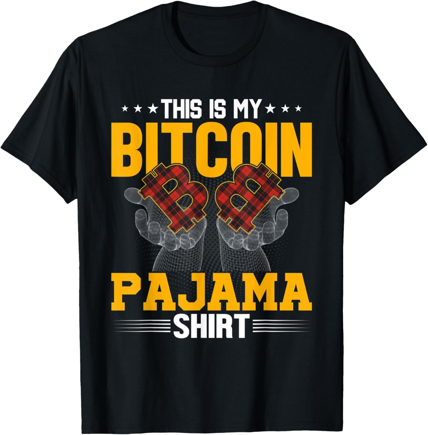 This Is My Bitcoin Pajama T-Shirt 2 This Is My Bitcoin Pajama T-Shirt - Image 2