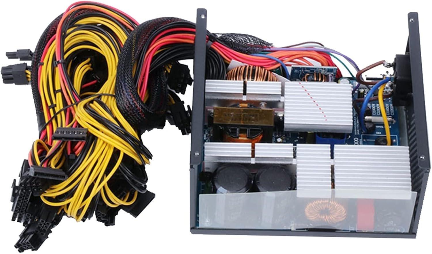 KLVN BTC Mining Power Supply Source 1800W 2000W 2400W PSU 160V-240V ATX 8 GPU Graphic Video Card Support ETH Ethere Bitcoin Miner Rig (Color : 160-240V 2400W A) 5 KLVN BTC Mining Power Supply Source 1800W 2000W 2400W PSU 160V-240V ATX 8 GPU Graphic Video Card Support ETH Ethere Bitcoin Miner Rig (Color : 160-240V 2400W A) - Image 5