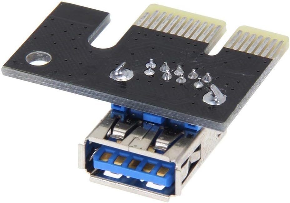 Mini Usb3.0 Graphics Card Riser Card Pci-e 1x to 16x Mining Extension Adapter Mining Extender Mining Accessories - Cables, Adapters & Sockets - (B) 3 Mini Usb3.0 Graphics Card Riser Card Pci-e 1x to 16x Mining Extension Adapter Mining Extender Mining Accessories - Cables, Adapters & Sockets - (B) - Image 3