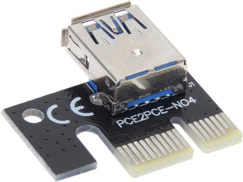Mini Usb3.0 Graphics Card Riser Card Pci-e 1x to 16x Mining Extension Adapter Mining Extender Mining Accessories - Cables, Adapters & Sockets - (B) 4 Mini Usb3.0 Graphics Card Riser Card Pci-e 1x to 16x Mining Extension Adapter Mining Extender Mining Accessories - Cables, Adapters & Sockets - (B) - Image 4
