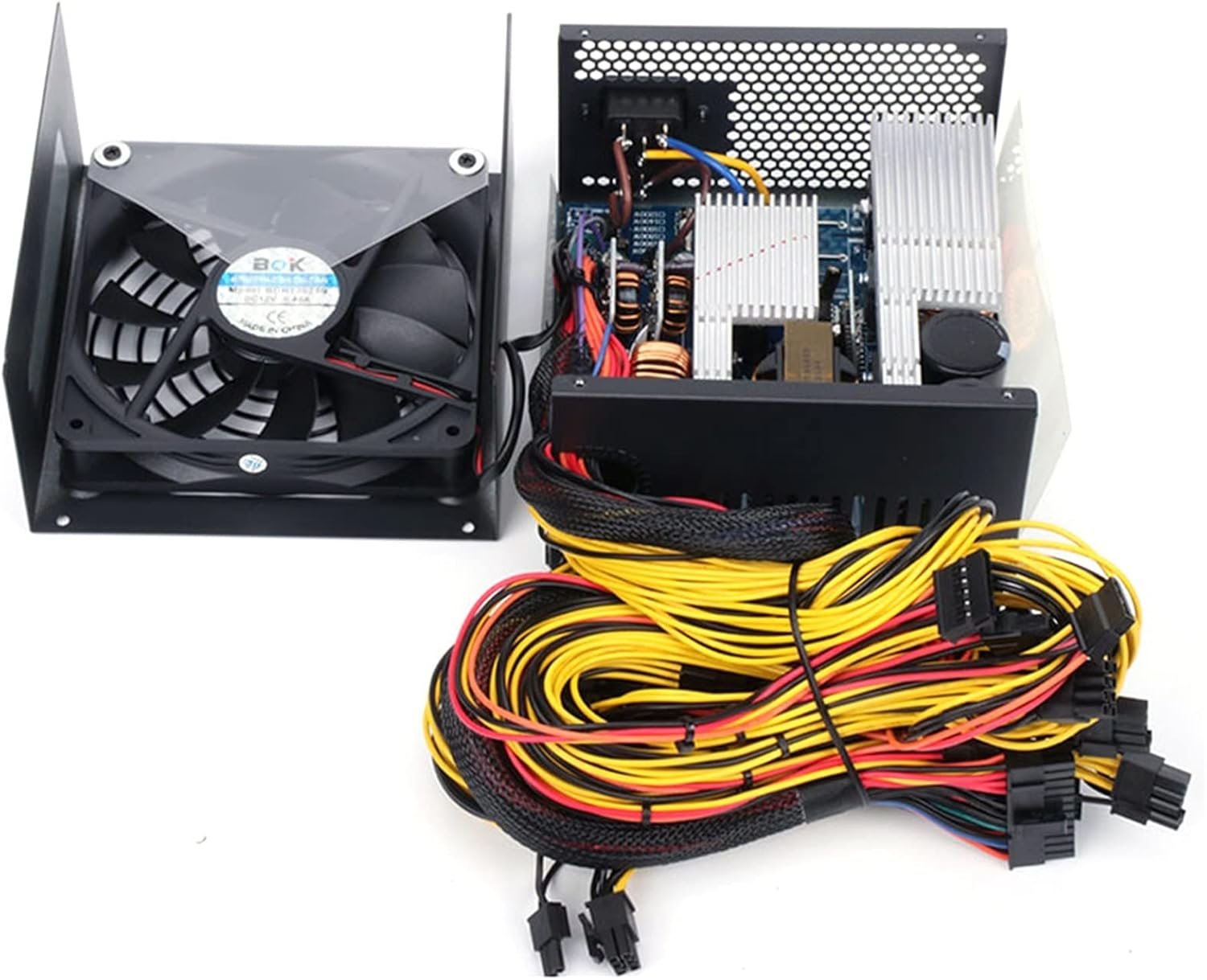BTC Mining Power Supply Source 1800W 2000W 2400W PSU 160V-240V ATX 8 GPU Graphic Video Card Support ETH Ethere Bitcoin Miner Rig(160-240V 2000W A EU) 4 BTC Mining Power Supply Source 1800W 2000W 2400W PSU 160V-240V ATX 8 GPU Graphic Video Card Support ETH Ethere Bitcoin Miner Rig(160-240V 2000W A EU) - Image 4