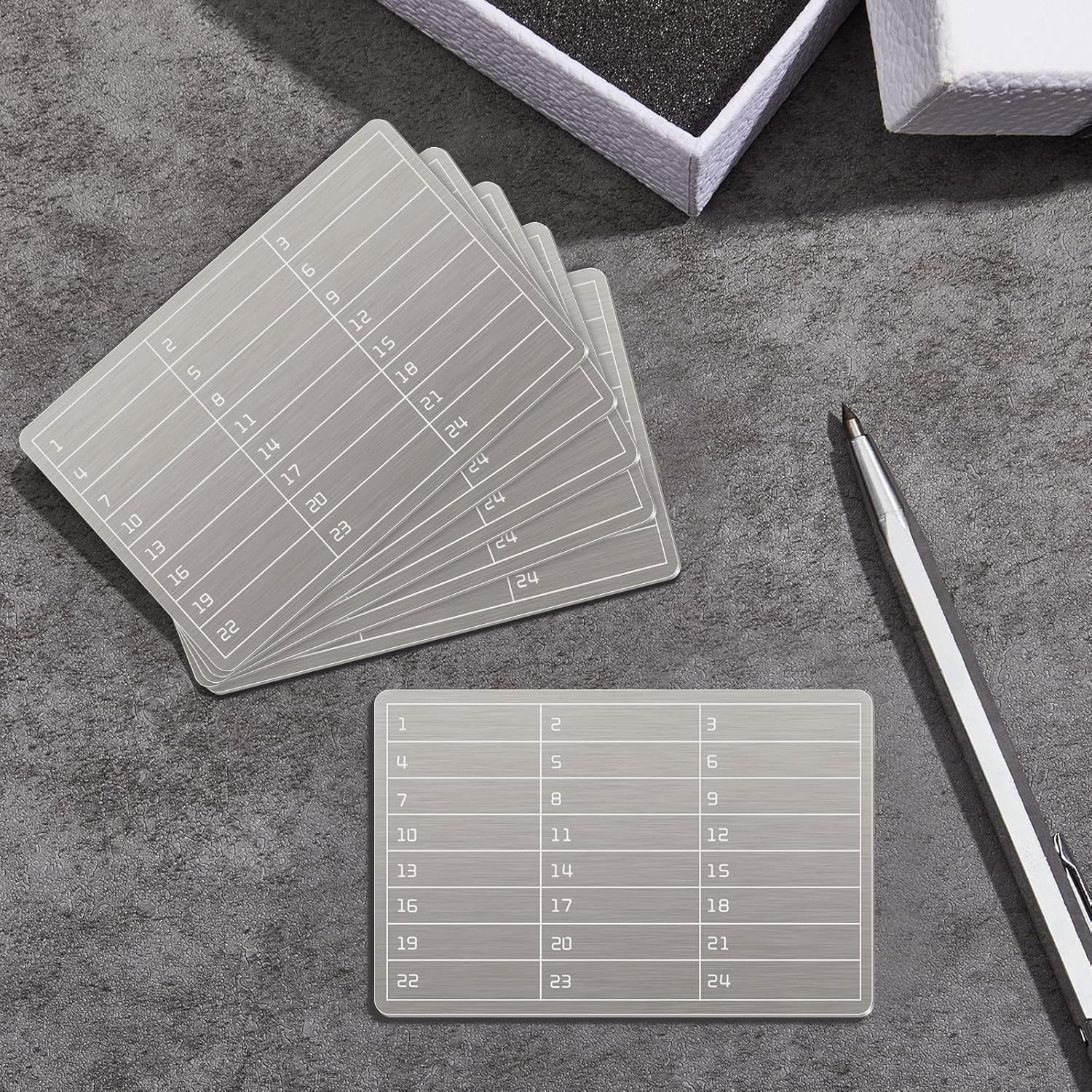 6 Plates Steel Wallet Crypto Cryptocurrency Seed Storage Crypto Wallet for Bitcoin Hardware Cold Backup 7 6 Plates Steel Wallet Crypto Cryptocurrency Seed Storage Crypto Wallet for Bitcoin Hardware Cold Backup - Image 7