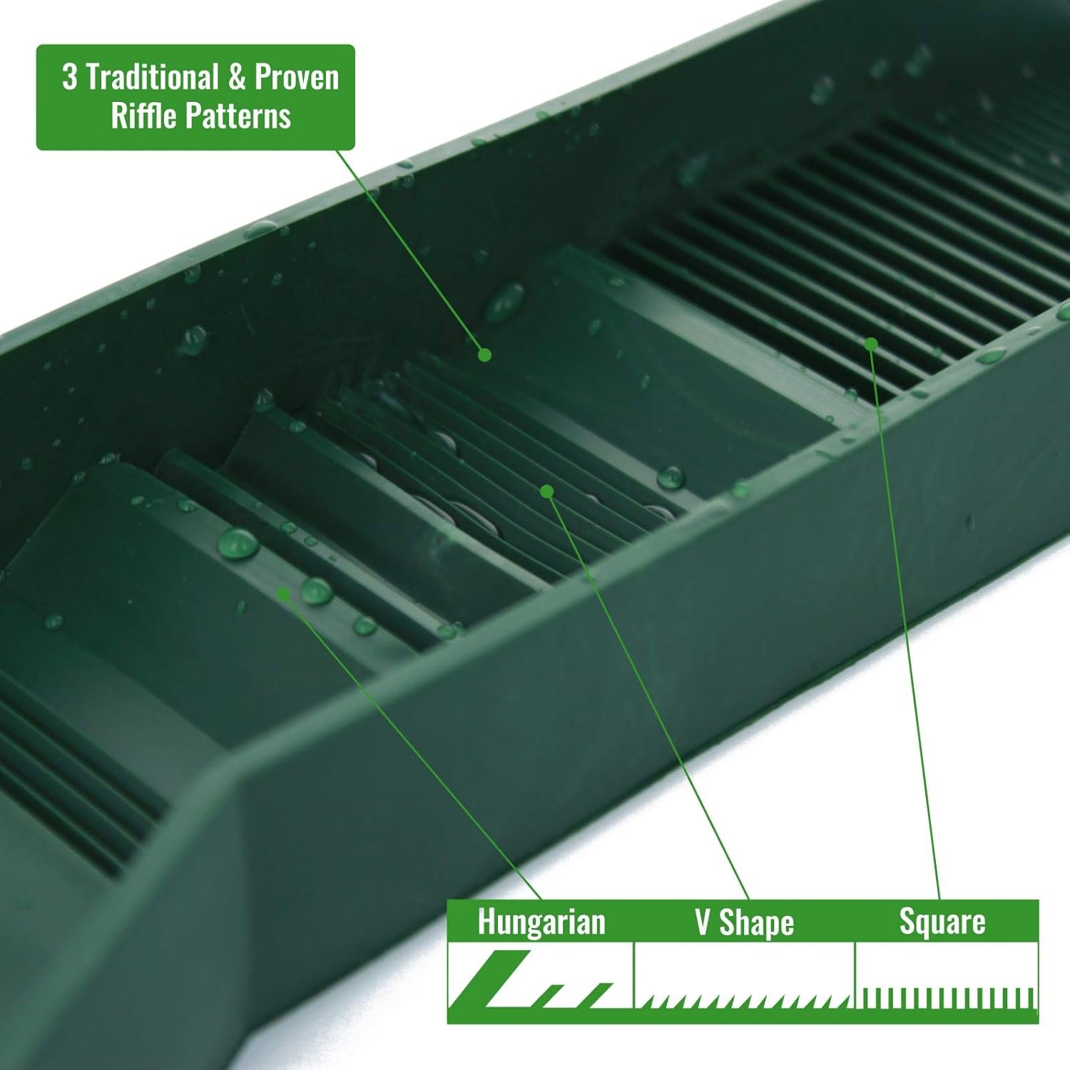 ASR Outdoor 3lb Paydirt Backpack Gold Panning Kit Mini Sluice Box, 15pc (2 Styles) 4 ASR Outdoor 3lb Paydirt Backpack Gold Panning Kit Mini Sluice Box, 15pc (2 Styles) - Image 4