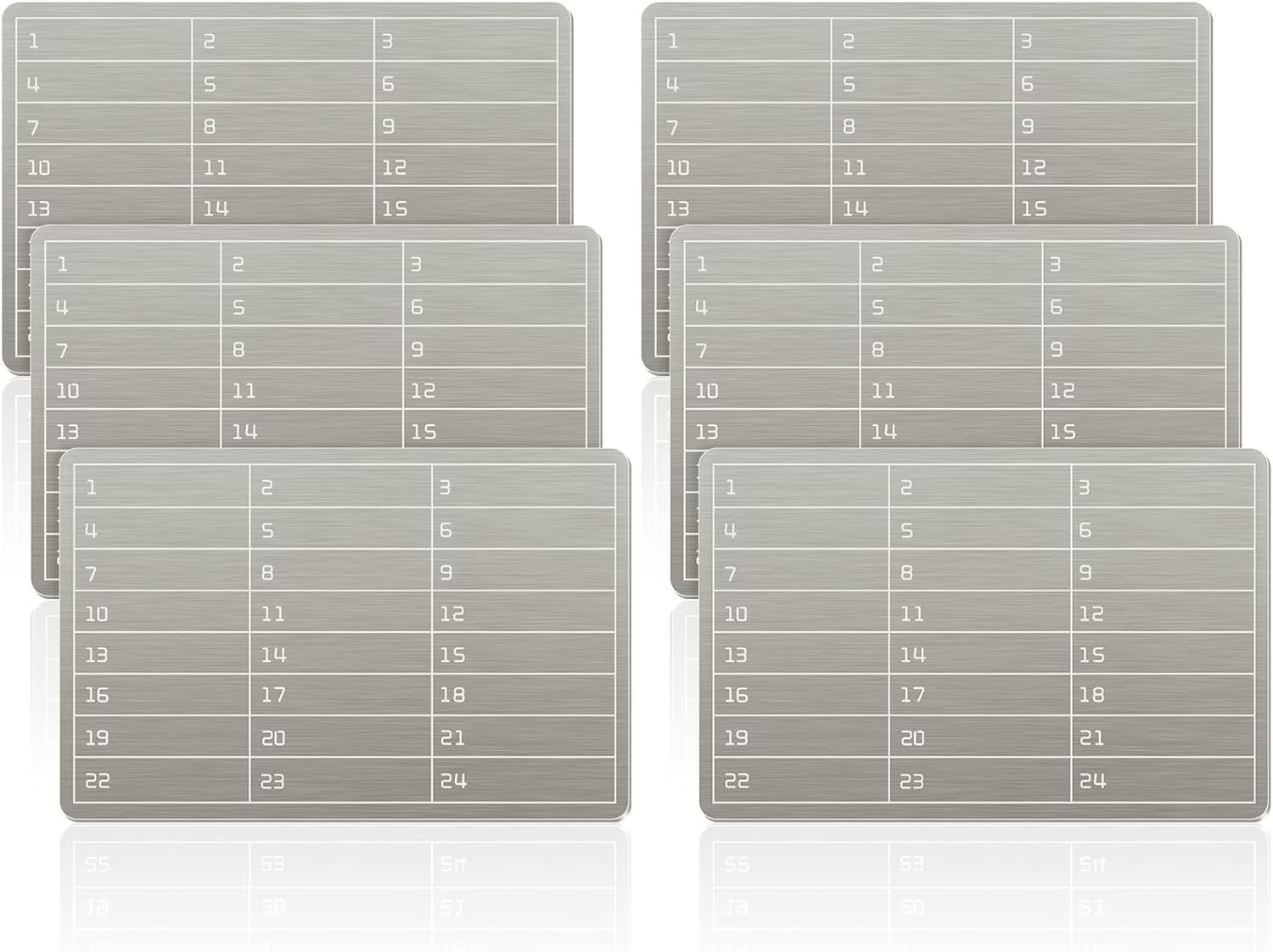 6 Plates Steel Wallet Crypto Cryptocurrency Seed Storage Crypto Wallet for Bitcoin Hardware Cold Backup 2 6 Plates Steel Wallet Crypto Cryptocurrency Seed Storage Crypto Wallet for Bitcoin Hardware Cold Backup - Image 2