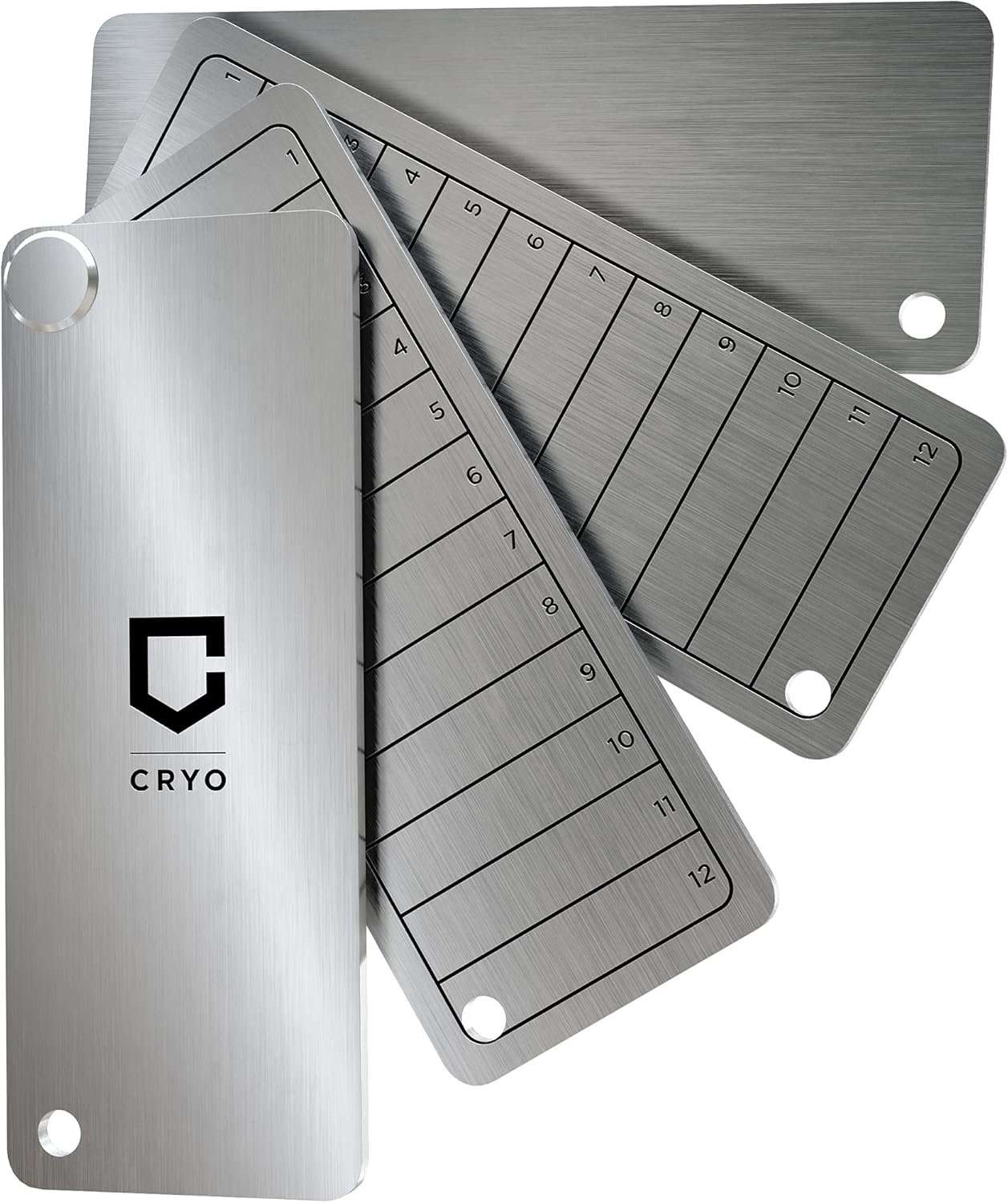 CRYO Crypto Seed Phrase Storage - Bitcoin Stainless Steel Wallet - Crypto Recovery Seed Phrase Backup - Cold Storage Cryptocurrency Backup - Store 12 to 48 Words (SLIM) 2 CRYO Crypto Seed Phrase Storage - Bitcoin Stainless Steel Wallet - Crypto Recovery Seed Phrase Backup - Cold Storage Cryptocurrency Backup - Store 12 to 48 Words (SLIM) - Image 2