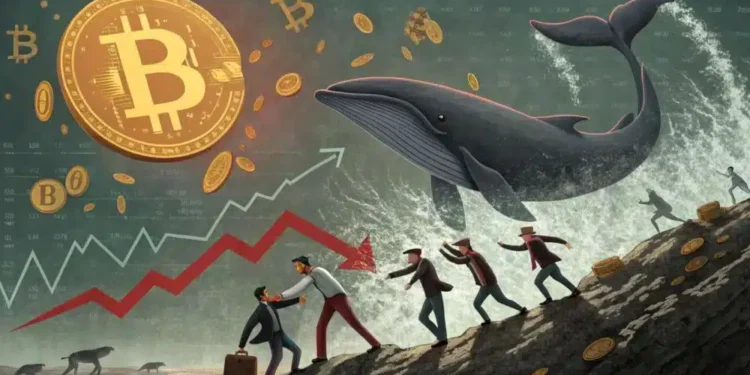 Bitcoin whale dumps  million worth of BTC