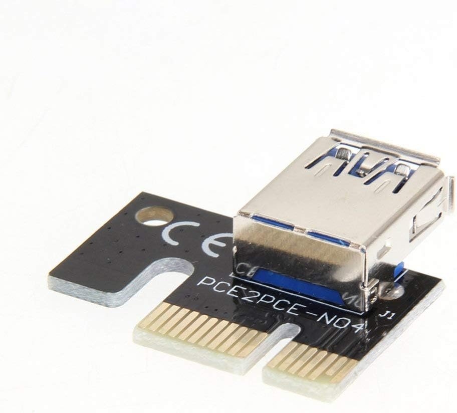 Mini Usb3.0 Graphics Card Riser Card Pci-e 1x to 16x Mining Extension Adapter Mining Extender Mining Accessories - Cables, Adapters & Sockets - (B) 2 Mini Usb3.0 Graphics Card Riser Card Pci-e 1x to 16x Mining Extension Adapter Mining Extender Mining Accessories - Cables, Adapters & Sockets - (B) - Image 2