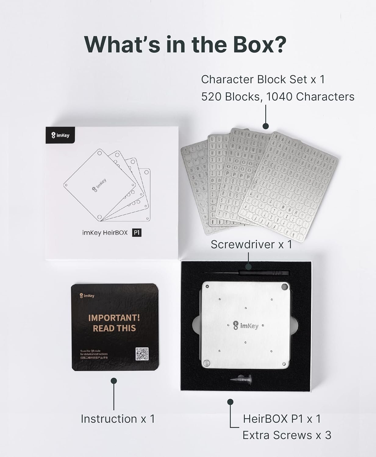 imKey Crypto Seed Storage, Compatible with All BIP39 Hardware Wallet & Software Wallet, Cold Storage Backup, Ledger, Trezor, KeepKey, Supports 12/18/24 Words (S1) (P1) 3 imKey Crypto Seed Storage, Compatible with All BIP39 Hardware Wallet & Software Wallet, Cold Storage Backup, Ledger, Trezor, KeepKey, Supports 12/18/24 Words (S1) (P1) - Image 3