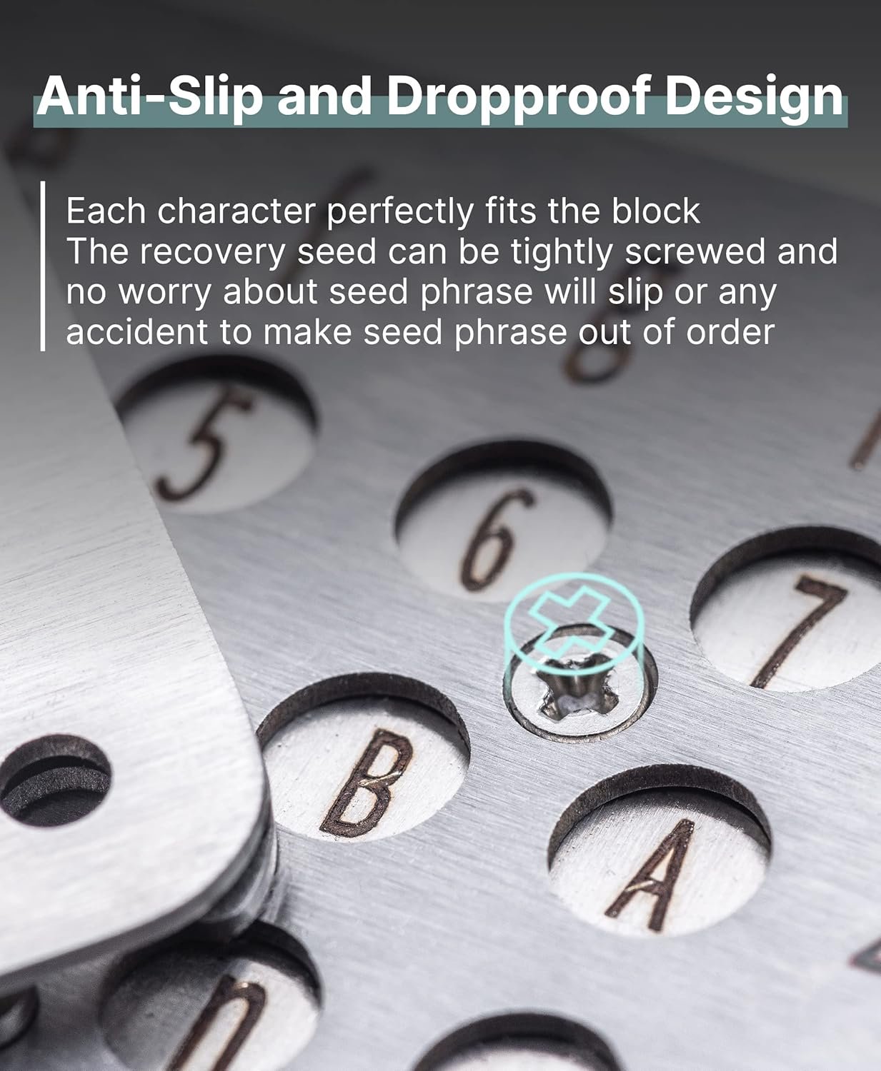 imKey Crypto Seed Storage, Compatible with All BIP39 Hardware Wallet & Software Wallet, Cold Storage Backup, Ledger, Trezor, KeepKey, Supports 12/18/24 Words (S1) (P1) 9 imKey Crypto Seed Storage, Compatible with All BIP39 Hardware Wallet & Software Wallet, Cold Storage Backup, Ledger, Trezor, KeepKey, Supports 12/18/24 Words (S1) (P1) - Image 9