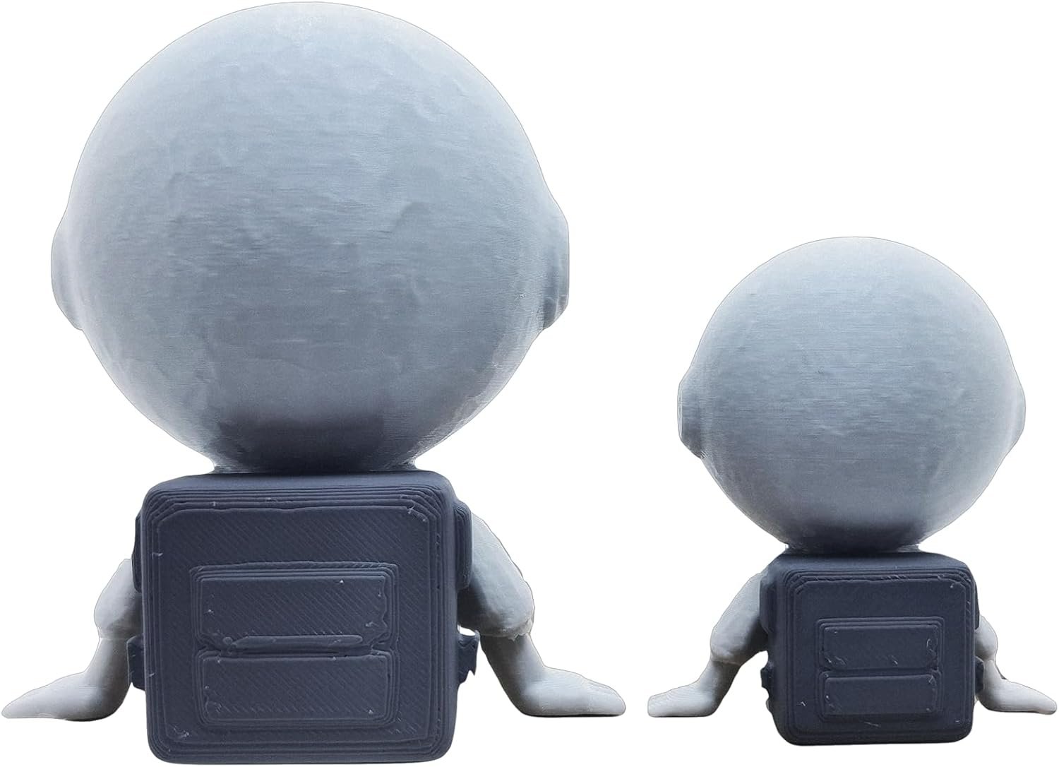 Bitcoin Astronaut Figurine Set – 3D Printed Crypto Astronauts with Flexible Legs and BTC Face Mask, Desk Decor and Gift (2 Pieces) 6 Bitcoin Astronaut Figurine Set – 3D Printed Crypto Astronauts with Flexible Legs and BTC Face Mask, Desk Decor and Gift (2 Pieces) - Image 6