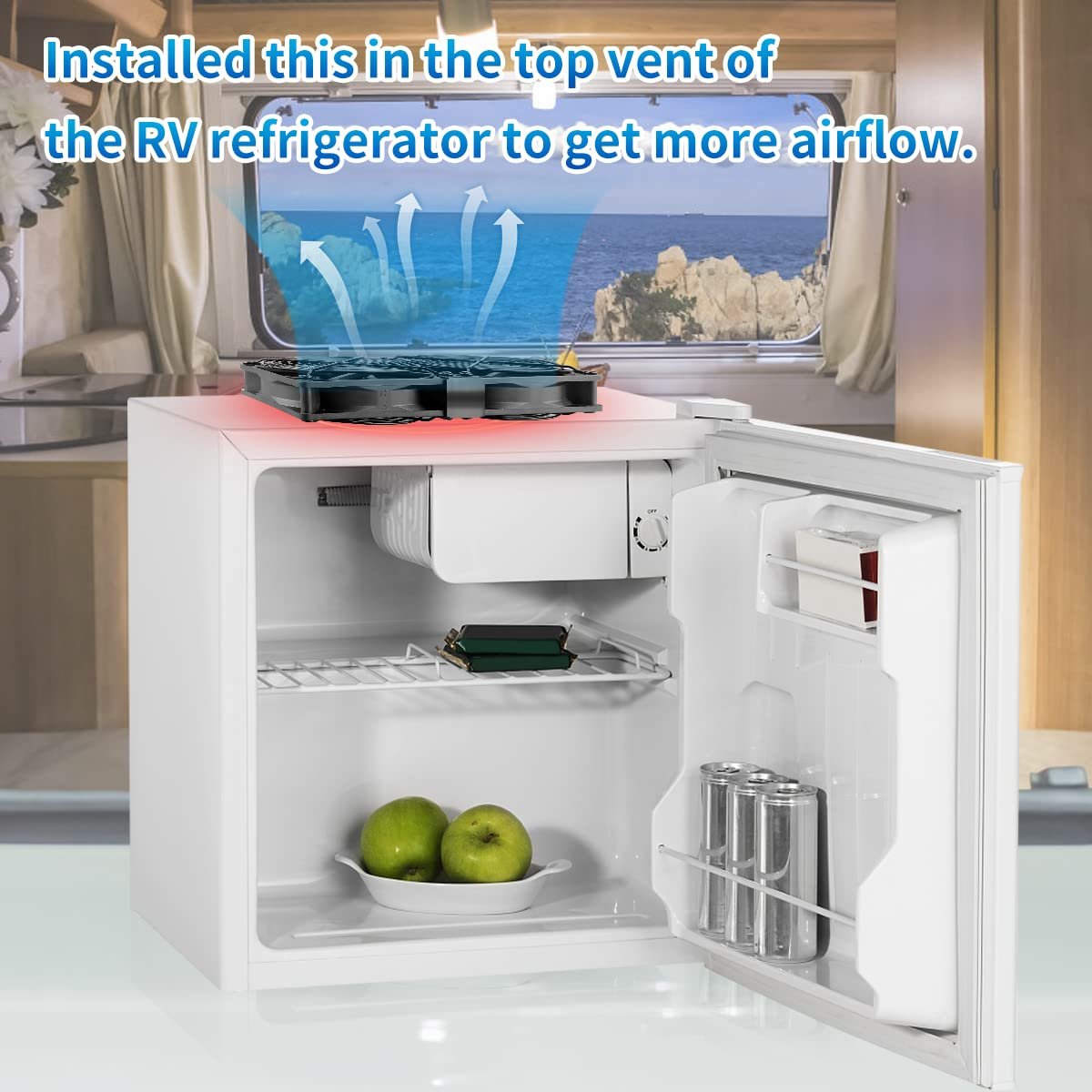 6 x 120mm Server Rack Mount Fan 12V with 100V - 240V AC Power Variable Speed Control, High Airflow for DIY Cooling Mining Rig, Window, AV Cabinets, Home Theater, Refrigerator, Greenhouse 7 6 x 120mm Server Rack Mount Fan 12V with 100V - 240V AC Power Variable Speed Control, High Airflow for DIY Cooling Mining Rig, Window, AV Cabinets, Home Theater, Refrigerator, Greenhouse - Image 7