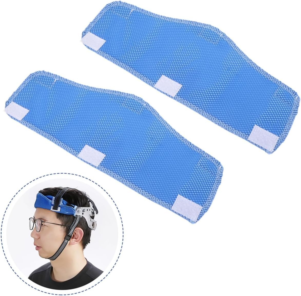 BRIGHTFUFU 3pcs Moisture Control Hard Hat Accessories Reusable Sweatbands for Cycling Mining Helmets 8 BRIGHTFUFU 3pcs Moisture Control Hard Hat Accessories Reusable Sweatbands for Cycling Mining Helmets - Image 9