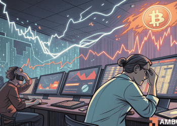 Crypto markets slide as Bitcoin dips below K amid liquidations and tariff-driven uncertainty