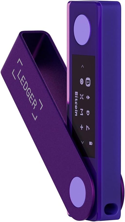 Ledger Nano X - Crypto Hardware Wallet Bluetooth - The Best Way to securely Buy, Manage and Grow All Your Digital Assets (Amethyst Purple) 2 Ledger Nano X - Crypto Hardware Wallet Bluetooth - The Best Way to securely Buy, Manage and Grow All Your Digital Assets (Amethyst Purple) - Image 2