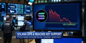 Solana (SOL) Slips Back to Support, Setting Up a High-Tension Test