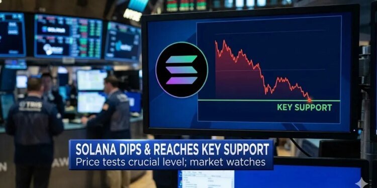 Solana (SOL) Slips Back to Support, Setting Up a High-Tension Test Solana (SOL) Slips Back to Support, Setting Up a High-Tension Test