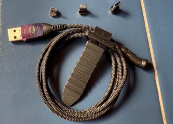 This swappable USB cable replaced all the random cords in my junk drawer