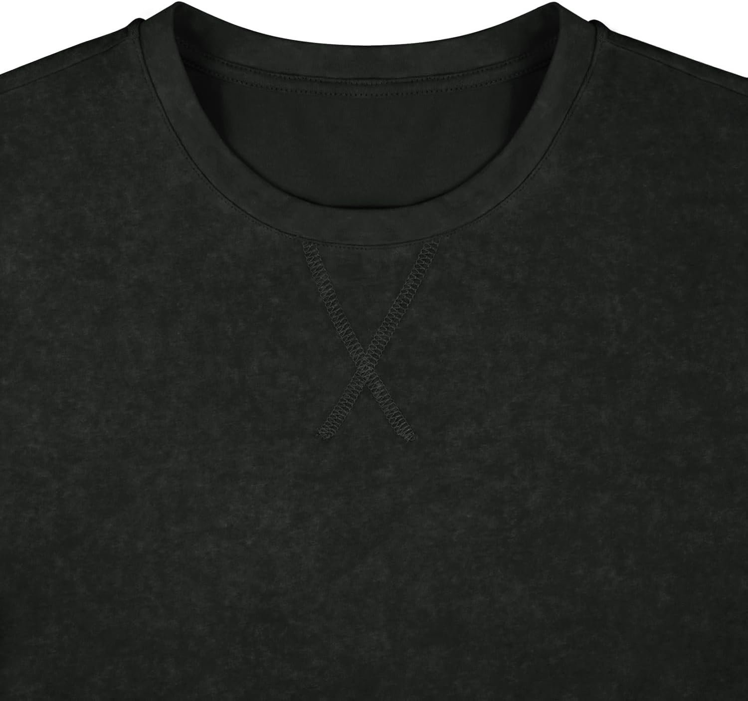 LOGEEYAR Men's Athletic Washed T-Shirts Basic Crew Neck Tees Tops Causal Distressed Cotton T Shirts for Men 5 LOGEEYAR Men's Athletic Washed T-Shirts Basic Crew Neck Tees Tops Causal Distressed Cotton T Shirts for Men - Image 5