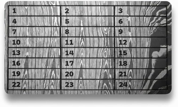 Damascus Steel Wallet Seed Phase 24 words Security Safe Storage Metal Card for Bitcoin & Crypto, Premium Handcrafted Wallet Accessory Collectible EDC Gift Compatible with Trezor, Ledger, OneKey 2 Damascus Steel Wallet Seed Phase 24 words Security Safe Storage Metal Card for Bitcoin & Crypto, Premium Handcrafted Wallet Accessory Collectible EDC Gift Compatible with Trezor, Ledger, OneKey - Image 2