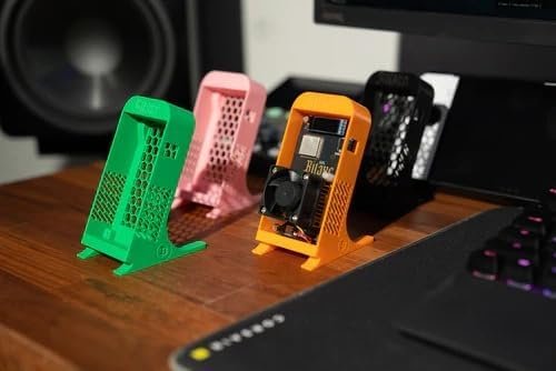 Bitcoin Merch® - Bitaxe Standing Case (Green) 3 Bitcoin Merch® - Bitaxe Standing Case (Green) - Image 3