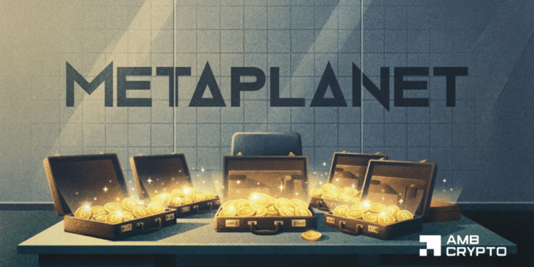 Metaplanet’s 5M raise fuels plan to hold 210K BTC by 2027