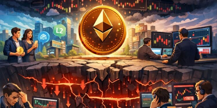 Ethereum – Is ,200 the risk zone for ETH after Futures traders add .7B selling pressure?