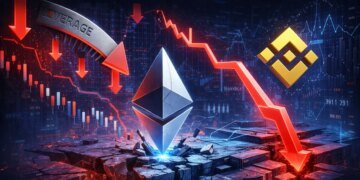 Ethereum Leverage Declines As Binance Open Interest Hits 10-Month Low – Risk Appetite Fades