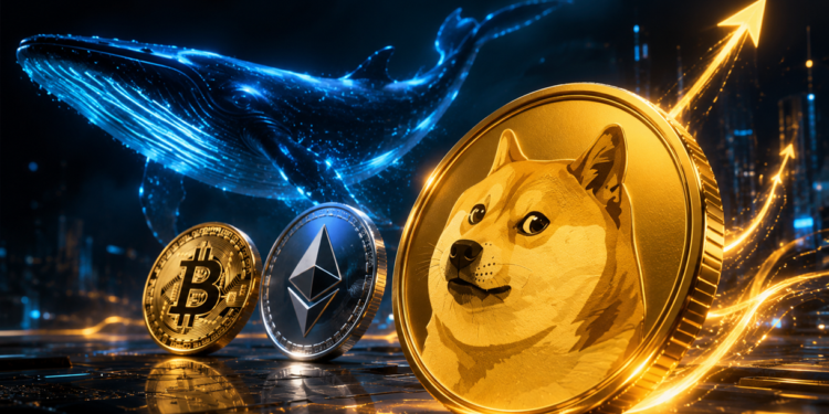 Crypto Whale Loads Up On Dogecoin With  Million Long Position