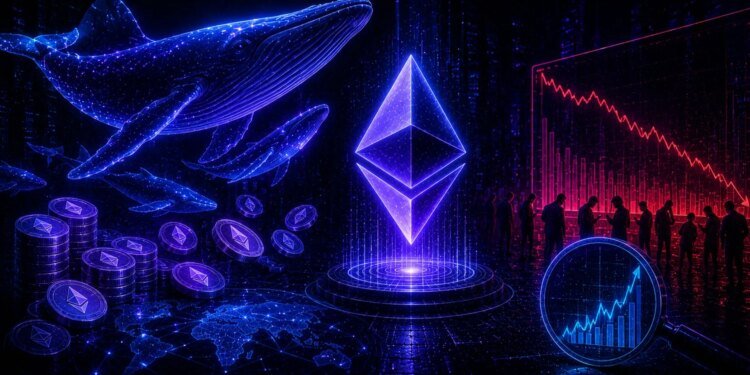 Ethereum Whales Stay Active As Retail Participation Collapses – History Offers A Clue