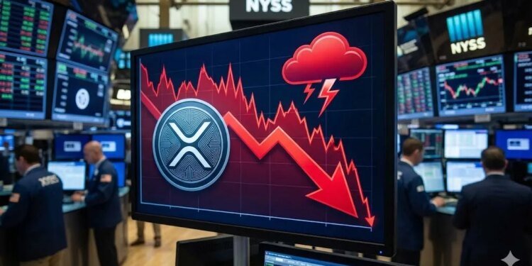XRP Price Tumbles Under .22 As Market Sentiment Turns Sour