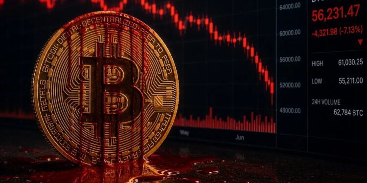 Bitcoin Is Bleeding, And This Is What Is Driving The BTC Price Crash