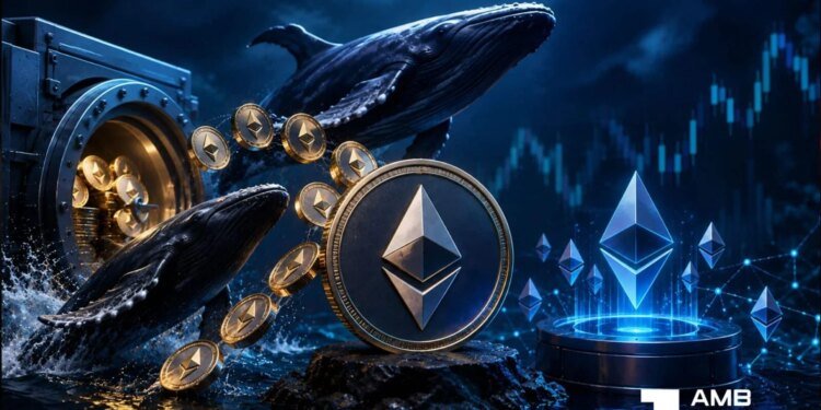 Ethereum supply tightens after .5M whale withdrawal – Is ,100 in sight?